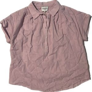 NWT FRNCH lavender blouse